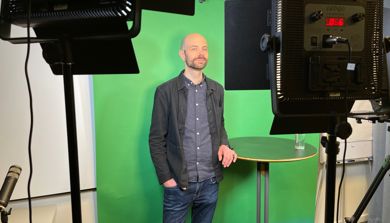 Foto av forsker Erlend Thorup.