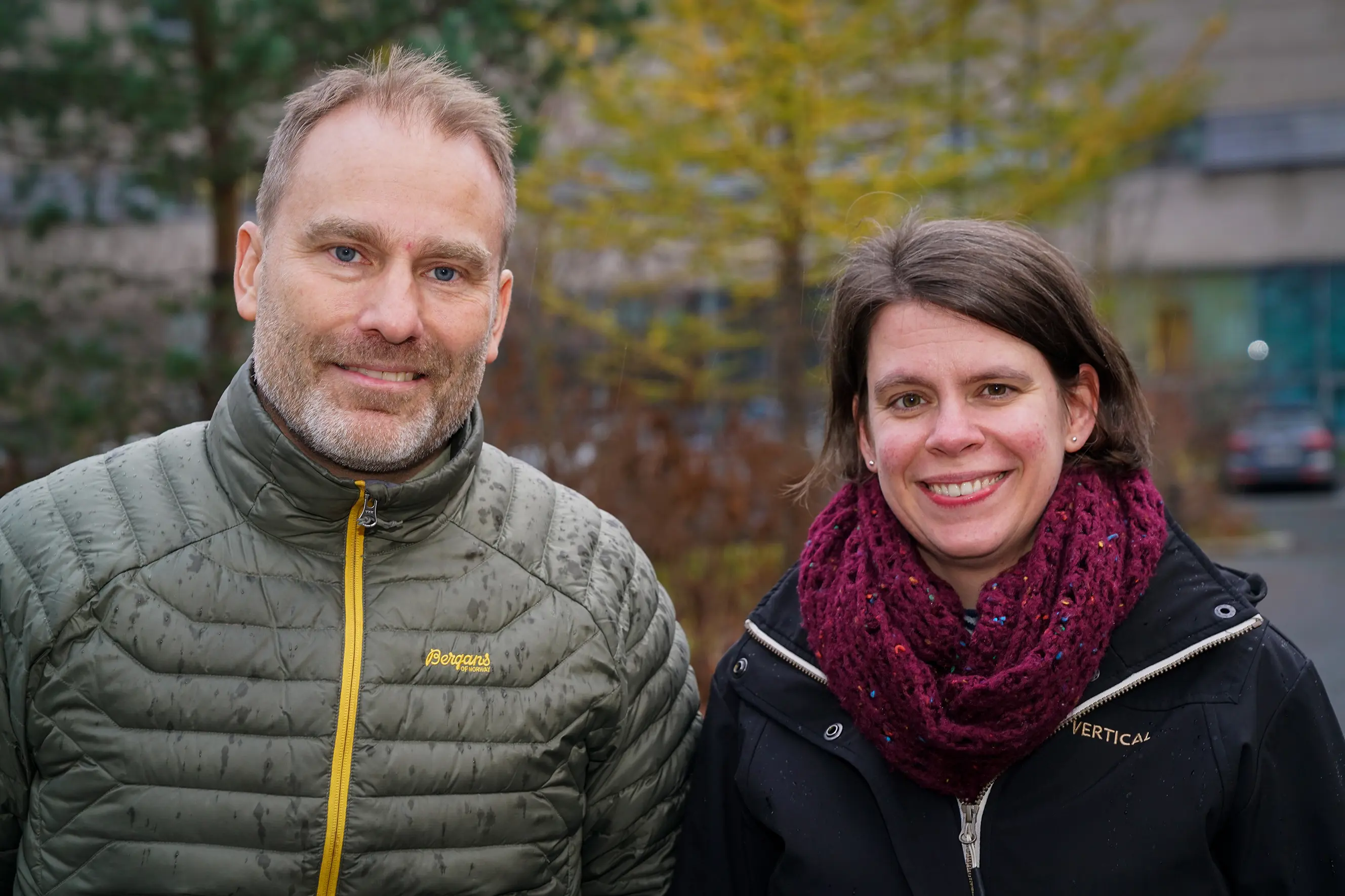 Rune Østern og Barbara van Loon.