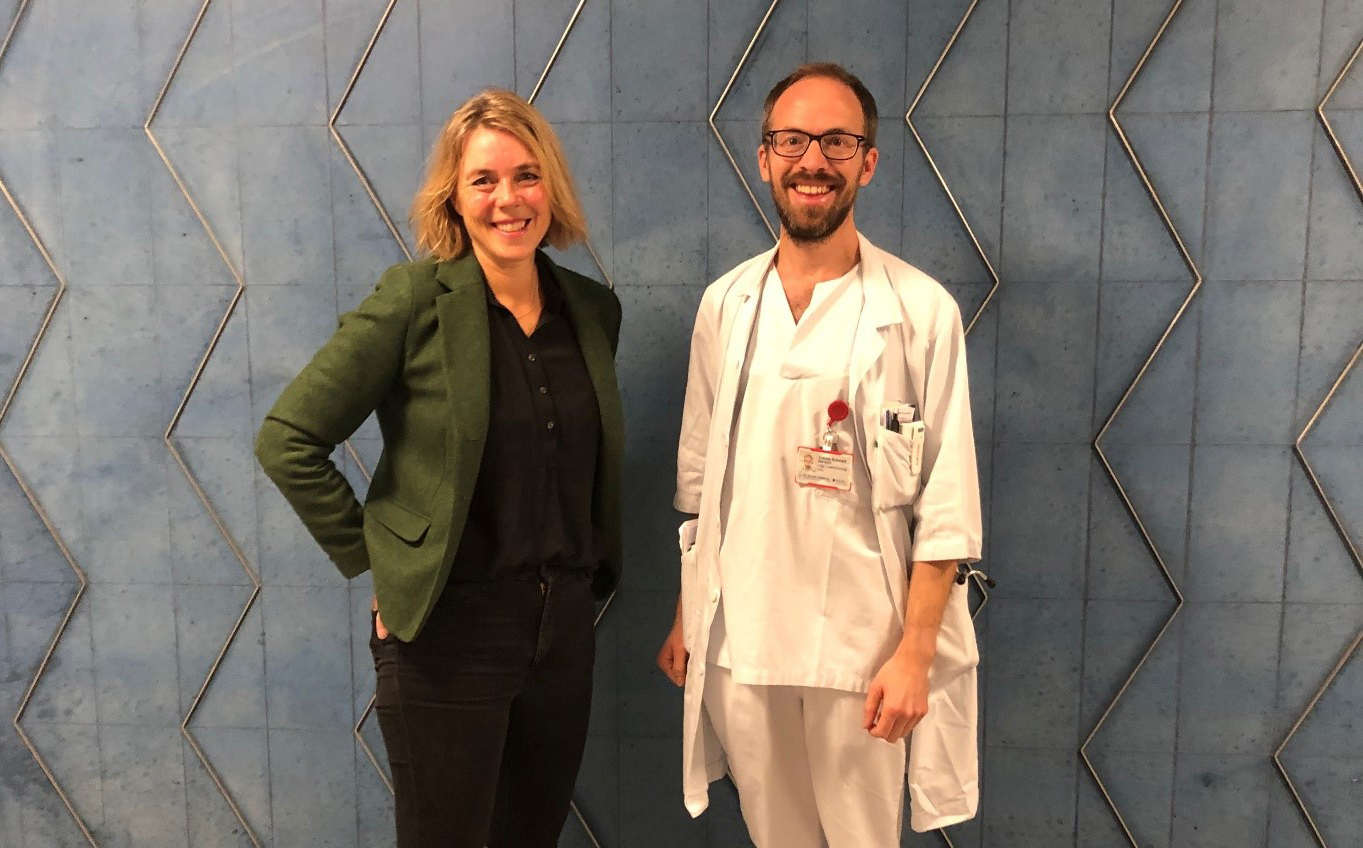 Foto av Therese Standal og Tobias S. Slørdahl