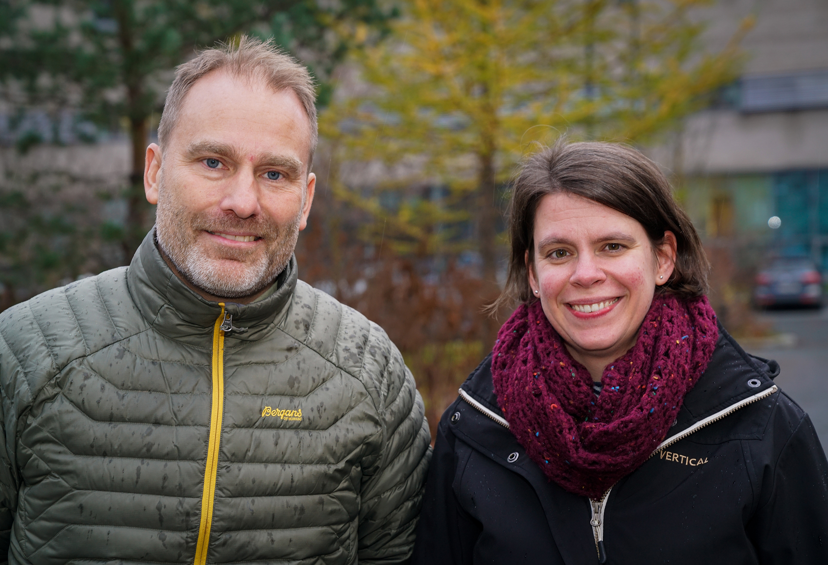 Rune Østern og Barbara van Loon.