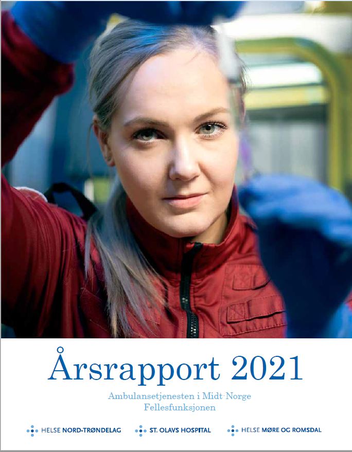 Faksimile årsrapport ambulansetjenesten